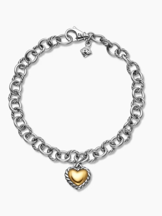 DAVID YURMAN. Jewelry - 💯💯💯David Yurman Heart-Shaped Button Bracelet